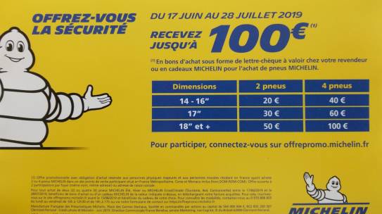 Promotion Michelin